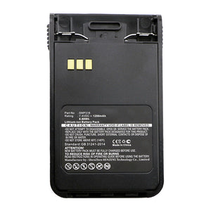 Batteries N Accessories BNA-WB-L14382 2-Way Radio Battery - Li-ion, 7.4V, 1200mAh, Ultra High Capacity - Replacement for Motorola SMP318 Battery