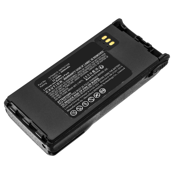 Batteries N Accessories BNA-WB-L18539 2-Way Radio Battery - Li-ion, 7.4V, 3000mAh, Ultra High Capacity - Replacement for Motorola HNN9815 Battery