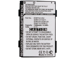 Batteries N Accessories BNA-WB-L3431 Cell Phone Battery - Li-Ion, 3.7V, 1250 mAh, Ultra High Capacity Battery - Replacement for Medion E3MT041202 Battery