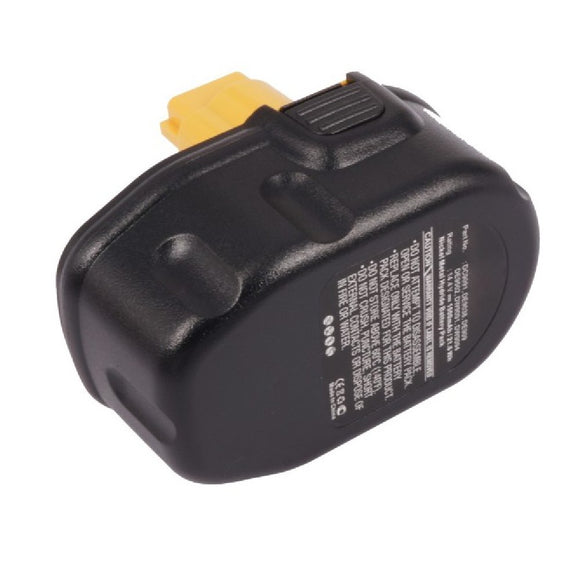 Batteries N Accessories BNA-WB-H10991 Power Tool Battery - Ni-MH, 14.4V, 1500mAh, Ultra High Capacity - Replacement for DeWalt DC9091 Battery