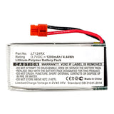 Batteries N Accessories BNA-WB-P12438 FPV Battery - Li-Pol, 3.7V, 1200mAh, Ultra High Capacity - Replacement for Syma LT124RX Battery