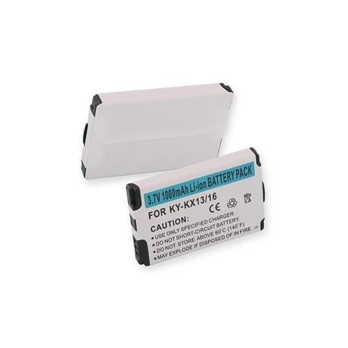 Batteries N Accessories BNA-WB-BLI-875-1 Cell Phone Battery - Li-Ion, 3.7V, 1000 mAh, Ultra High Capacity Battery - Replacement for Kyocera KX13/16 Battery
