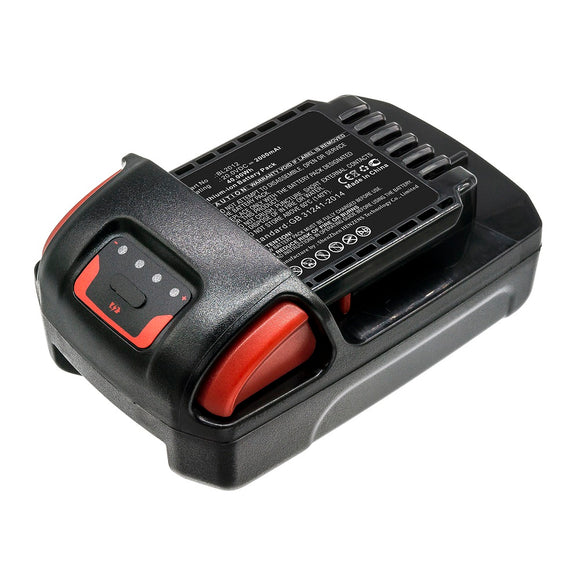 Batteries N Accessories BNA-WB-L13670 Power Tool Battery - Li-ion, 20V, 2000mAh, Ultra High Capacity - Replacement for Ingersoll Rand BL2012 Battery