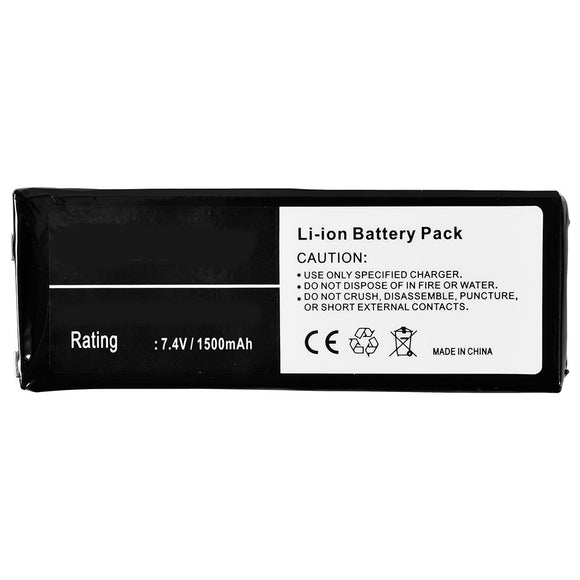 Batteries N Accessories BNA-WB-L651 2-Way Radio Battery - li-ion, 7.4V, 1500 mAh, Ultra High Capacity - Replacement for Cobra FT443493P-2S Battery