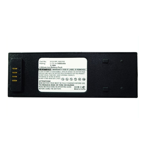 Batteries N Accessories BNA-WB-L13306 DAB Digital Battery - Li-ion, 3.7V, 1400mAh, Ultra High Capacity - Replacement for Sirius R101BP Battery