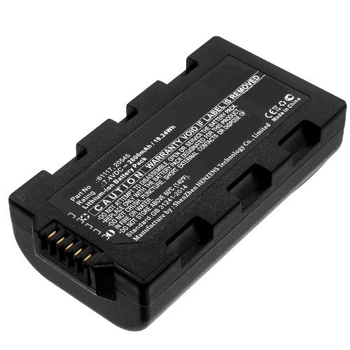 Batteries N Accessories BNA-WB-L8582 Equipment Battery - Li-Ion, 7.4V, 2600mAh, Ultra High Capacity Battery - Replacement for Sokkia 20545, 61117 Battery