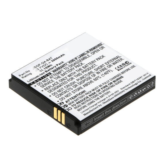 Batteries N Accessories BNA-WB-L11286 Cell Phone Battery - Li-ion, 3.7V, 3000mAh, Ultra High Capacity - Replacement for Evolveo SGP-Q4-BAT Battery