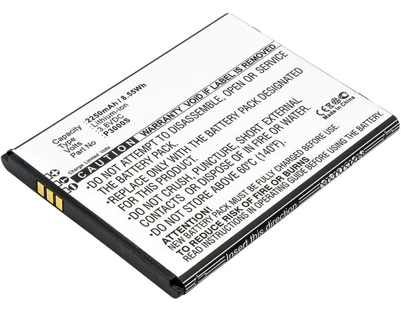 Batteries N Accessories BNA-WB-L11238 Cell Phone Battery - Li-ion, 3.8V, 2250mAh, Ultra High Capacity - Replacement for Elephone P3000S Battery