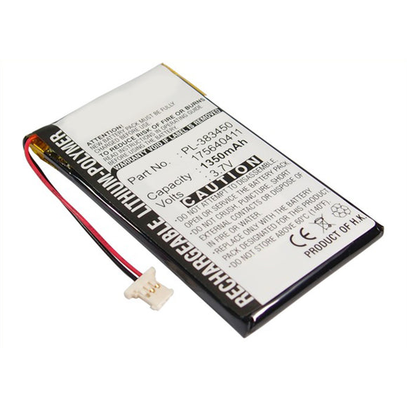 Batteries N Accessories BNA-WB-P13632 PDA Battery - Li-Pol, 3.7V, 1350mAh, Ultra High Capacity - Replacement for Sony PL-383450 Battery