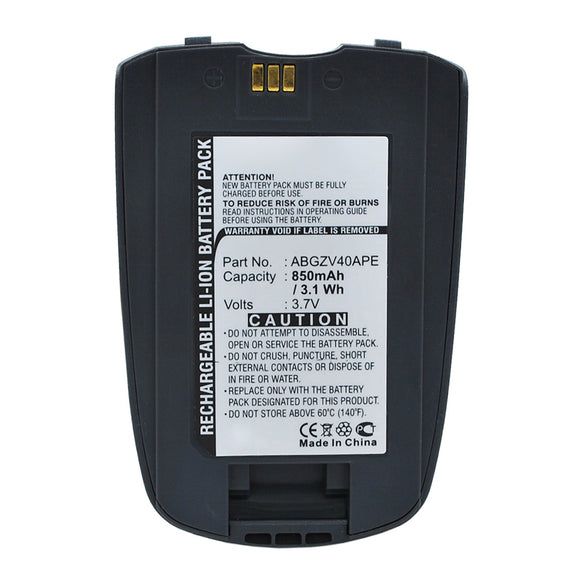 Batteries N Accessories BNA-WB-L16924 Cell Phone Battery - Li-ion, 3.7V, 850mAh, Ultra High Capacity - Replacement for Samsung ABGZV40APE Battery