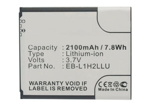 Batteries N Accessories BNA-WB-L3499 Cell Phone Battery - Li-Ion, 3.7V, 2100 mAh, Ultra High Capacity Battery - Replacement for NTT Docomo ASC29087 Battery