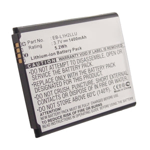 Batteries N Accessories BNA-WB-L13113 Cell Phone Battery - Li-ion, 3.7V, 1400mAh, Ultra High Capacity - Replacement for Samsung EB-L1H2LLD Battery