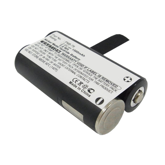 Batteries N Accessories BNA-WB-H11381 2-Way Radio Battery - Ni-MH, 2.4V, 1500mAh, Ultra High Capacity - Replacement for YAESU FNB-79 Battery