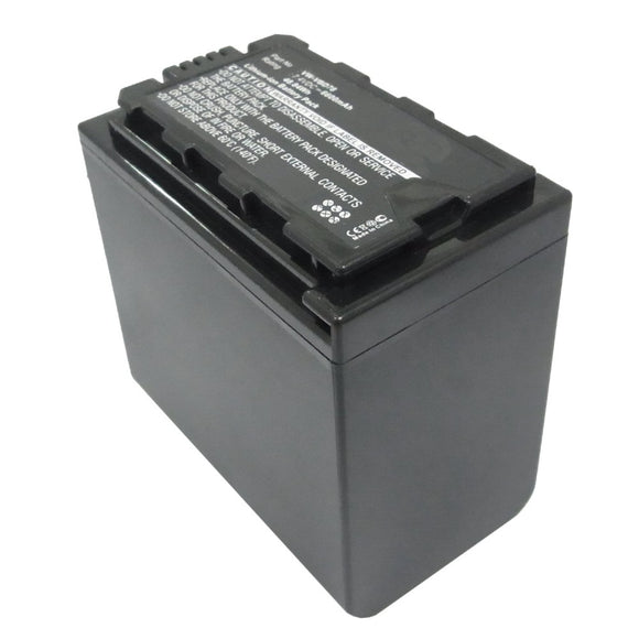 Batteries N Accessories BNA-WB-L9087 Digital Camera Battery - Li-ion, 7.4V, 6600mAh, Ultra High Capacity - Replacement for Panasonic VW-VBD78 Battery