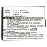 Batteries N Accessories BNA-WB-L8798 Digital Camera Battery - Li-ion, 3.7V, 1300mAh, Ultra High Capacity - Replacement for ACTIVEON AA01A Battery