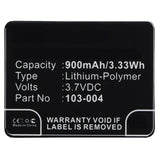 Batteries N Accessories BNA-WB-P8909 Digital Camera Battery - Li-Pol, 3.7V, 900mAh, Ultra High Capacity