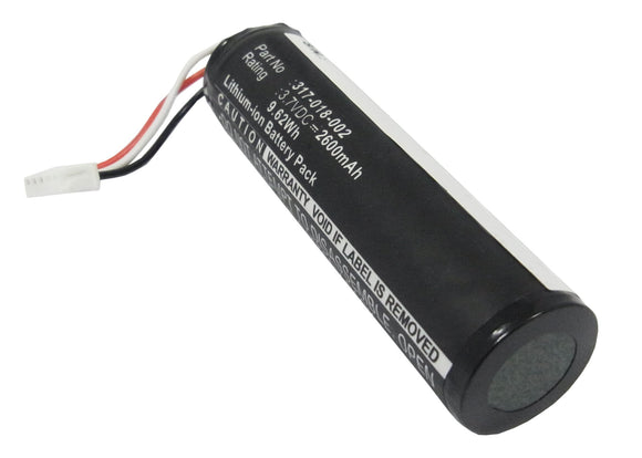 Batteries N Accessories BNA-WB-L1247 Barcode Scanner Battery - Li-Ion, 3.7V, 2600 mAh, Ultra High Capacity Battery - Replacement for Honeywell 1016AB01 Battery