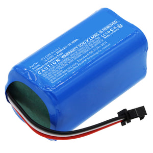 Batteries N Accessories BNA-WB-L17805 Vacuum Cleaner Battery - Li-ion, 14.8V, 2600mAh, Ultra High Capacity - Replacement for Elfbot FD-CDM-A-L14.4 Battery