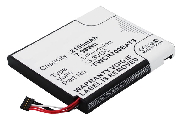 Batteries N Accessories BNA-WB-L1541 Wifi Hotspot Battery - Li-Ion, 3.8V, 2100 mAh, Ultra High Capacity Battery - Replacement for Franklin Wireless ICP565156A Battery
