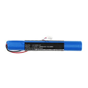 Batteries N Accessories BNA-WB-L14945 DAB Digital Battery - Li-ion, 3.7V, 6000mAh, Ultra High Capacity - Replacement for Pure LC18650-2P Battery