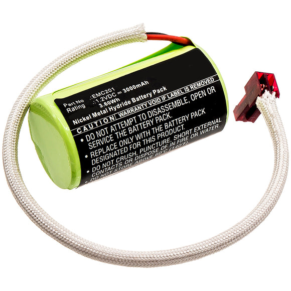 Batteries N Accessories BNA-WB-H11249 Emergency Lighting Battery - Ni-MH, 1.2V, 3000mAh, Ultra High Capacity