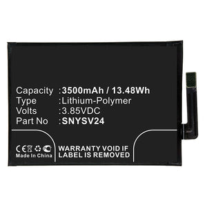 Batteries N Accessories BNA-WB-P11275 Cell Phone Battery - Li-Pol, 3.85V, 3500mAh, Ultra High Capacity - Replacement for Sony SNYSV24 Battery