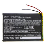Batteries N Accessories BNA-WB-P13811 Tablet Battery - Li-Pol, 3.7V, 2500mAh, Ultra High Capacity - Replacement for SmarTab GSP3070100 Battery