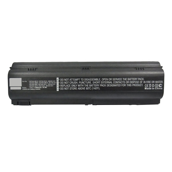 Batteries N Accessories BNA-WB-L16590 Laptop Battery - Li-ion, 10.8V, 8800mAh, Ultra High Capacity - Replacement for HP HSTNN-DB10 Battery