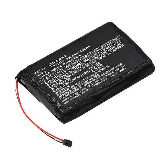 Batteries N Accessories BNA-WB-P8194 GPS Battery - Li-Pol, 3.7V, 1800mAh, Ultra High Capacity Battery - Replacement for Garmin 361-00059-00 Battery
