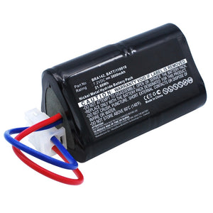 Batteries N Accessories BNA-WB-H10825 Medical Battery - Ni-MH, 7.2V, 3000mAh, Ultra High Capacity - Replacement for Braun BRA142 Battery