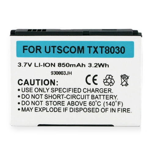 Batteries N Accessories BNA-WB-BLI-1097-.8 Cell Phone Battery - Li-Ion, 3.7V, 850 mAh, Ultra High Capacity Battery - Replacement for Utstarcom BTR8030 Battery