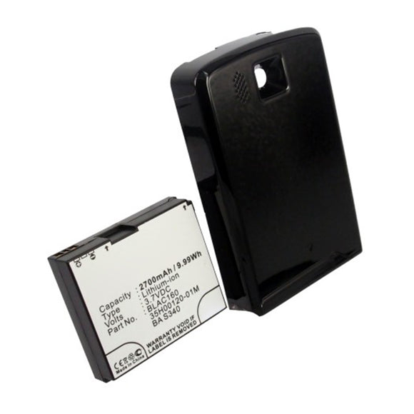 Batteries N Accessories BNA-WB-L15623 Cell Phone Battery - Li-ion, 3.7V, 2700mAh, Ultra High Capacity - Replacement for HTC 35H00120-01M Battery