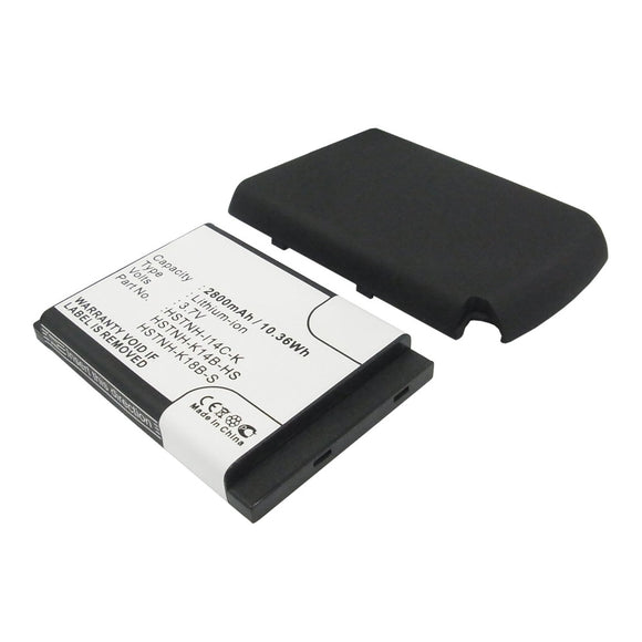 Batteries N Accessories BNA-WB-L11680 Cell Phone Battery - Li-ion, 3.7V, 2800mAh, Ultra High Capacity - Replacement for HP HSTNH-I18C Battery