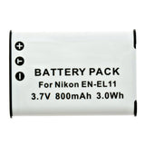 Batteries N Accessories BNA-WB-L9014 Digital Camera Battery - Li-ion, 3.7V, 680mAh, Ultra High Capacity - Replacement for Nikon EN-EL11 Battery