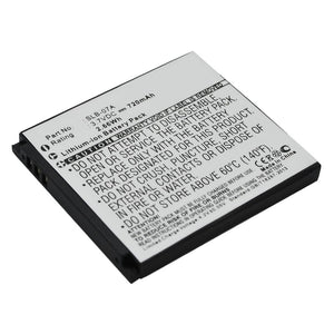 Batteries N Accessories BNA-WB-L9143 Digital Camera Battery - Li-ion, 3.7V, 720mAh, Ultra High Capacity - Replacement for Samsung SLB-07A Battery