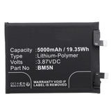 Batteries N Accessories BNA-WB-P18559 Cell Phone Battery - Li-Pol, 3.87V, 5000mAh, Ultra High Capacity - Replacement for Poco BM5N Battery