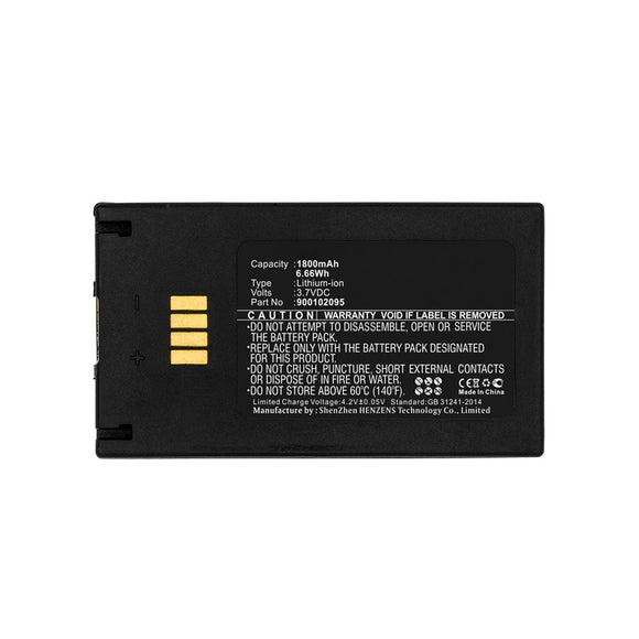 Batteries N Accessories BNA-WB-L12387 Conference Phone Battery - Li-ion, 3.7V, 1800mAh, Ultra High Capacity - Replacement for Konftel 900102095 Battery