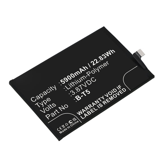 Batteries N Accessories BNA-WB-P17196 Cell Phone Battery - Li-Pol, 3.87V, 5900mAh, Ultra High Capacity - Replacement for VIVO  B-T5 Battery