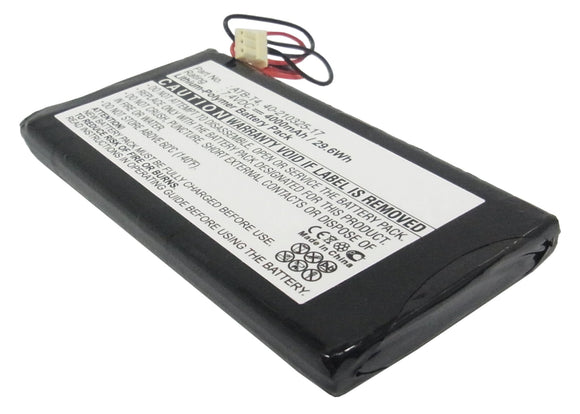 Batteries N Accessories BNA-WB-P863 Remote Control Battery - Li-Pol, 7.4, 4000mAh, Ultra High Capacity Battery - Replacement for RTI 40-210325-17, ATB-T4 Battery