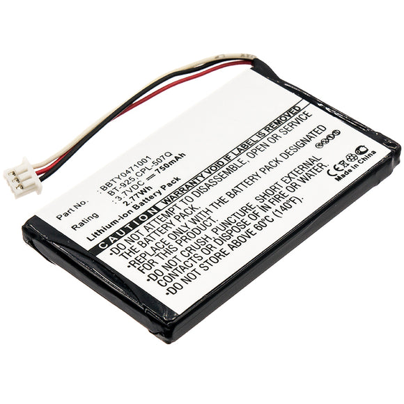 Batteries N Accessories BNA-WB-L8167 Cordless Phones Battery - Li-ion, 3.7V, 750mAh, Ultra High Capacity Battery - Replacement for Uniden BBTY0471001, BT-925 Battery