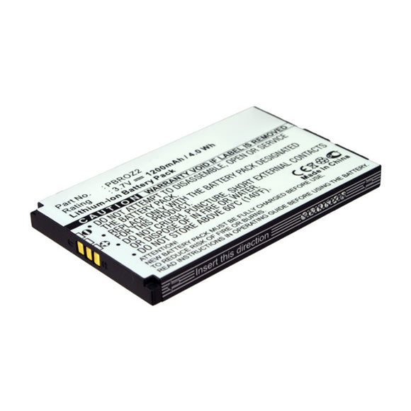 Batteries N Accessories BNA-WB-L14776 Cell Phone Battery - Li-ion, 3.7V, 1200mAh, Ultra High Capacity - Replacement for Pantech PBR-OZ2 Battery