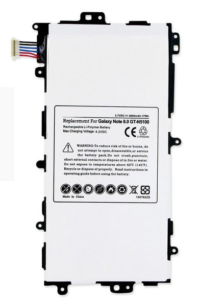 Batteries N Accessories BNA-WB-TLP-024 Tablet Battery - Li-Pol, 3.7V, 4600 mAh, Ultra High Capacity Battery - Replacement for Samsung SP3770E1H Battery