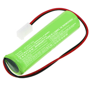 Batteries N Accessories BNA-WB-H18050 Emergency Lighting Battery - Ni-MH, 2.4V, 2000mAh, Ultra High Capacity - Replacement for ELUBAT 671817.009 Battery