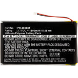 Batteries N Accessories BNA-WB-P7191 Credit Card Reader Battery - Li-Pol, 3.7V, 1500 mAh, Ultra High Capacity - Replacement for Barnes & Noble PR-285083 Battery