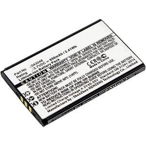 Batteries N Accessories BNA-WB-L10195 Cordless Phone Battery - Li-ion, 3.7V, 650mAh, Ultra High Capacity - Replacement for BT 43048 Battery