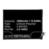 Batteries N Accessories BNA-WB-P16503 Cell Phone Battery - Li-Pol, 3.85V, 3900mAh, Ultra High Capacity - Replacement for Nokia LC-440U Battery