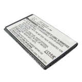 Batteries N Accessories BNA-WB-L16517 Cell Phone Battery - Li-ion, 3.7V, 850mAh, Ultra High Capacity - Replacement for Sagem SO1A-SN1 Battery