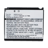 Batteries N Accessories BNA-WB-L16910 Cell Phone Battery - Li-ion, 3.7V, 750mAh, Ultra High Capacity - Replacement for Samsung AB503442BABSTD Battery