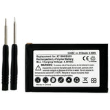 Batteries N Accessories BNA-WB-BLP-1405-2.1 Cell Phone Battery - Li-Pol, 3.8V, 2130 mAh, Ultra High Capacity Battery - Replacement for Motorola EU20 Battery