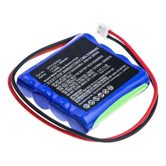 Batteries N Accessories BNA-WB-H10278 Equipment Battery - Ni-MH, 4.8V, 800mAh, Ultra High Capacity - Replacement for Algol GPHC083N04 Battery